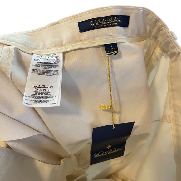 NWT Brooks Brothers Ladies Advantage Chino Wrinkle Resistant Size: 8 - Picture 5 of 10